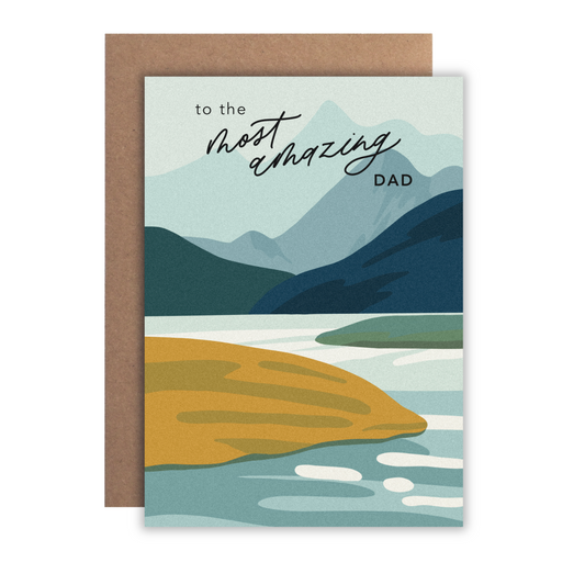 To the Most Amazing Dad | Greeting Card