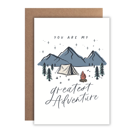 You are My Greatest Adventure | Greeting Card