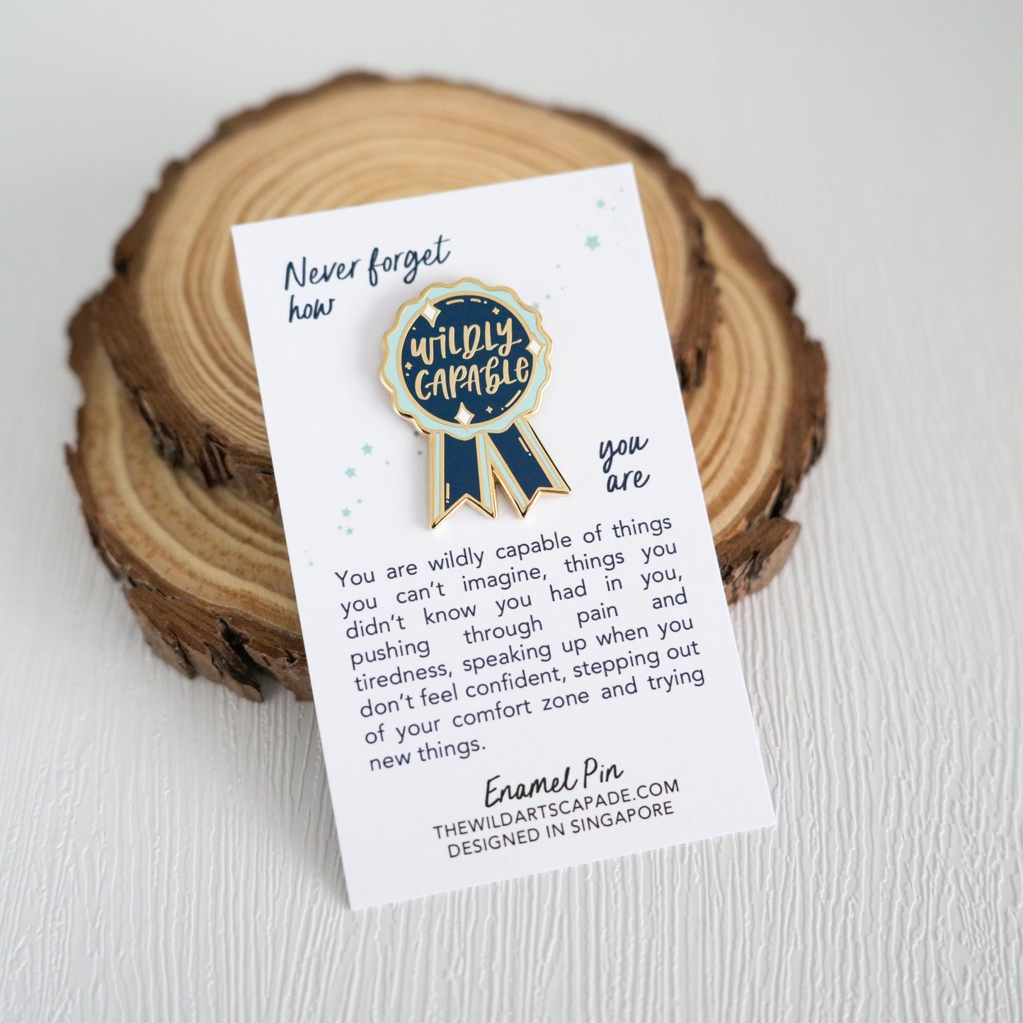 Wildly Capable | Enamel Pin