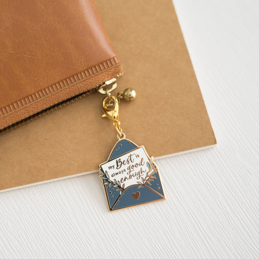 My Best is Always Good Enough | Enamel Charm