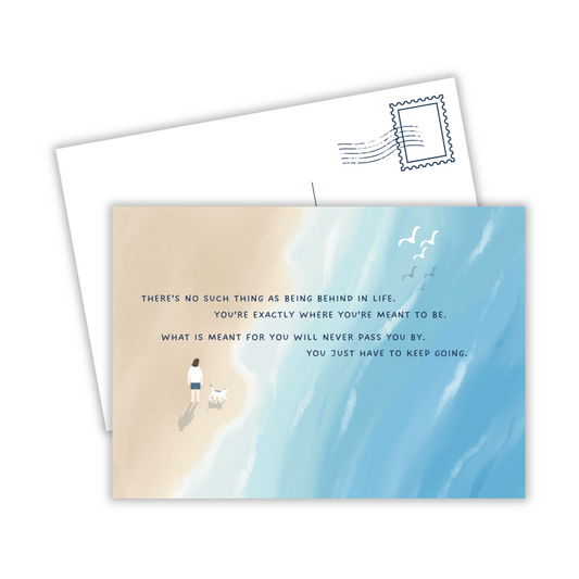 You're Exactly Where You're Meant to be | Postcard