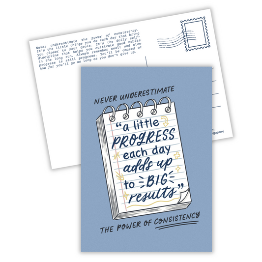 A Little Progress | Postcard