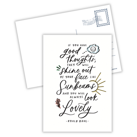 Good Thoughts | Postcard