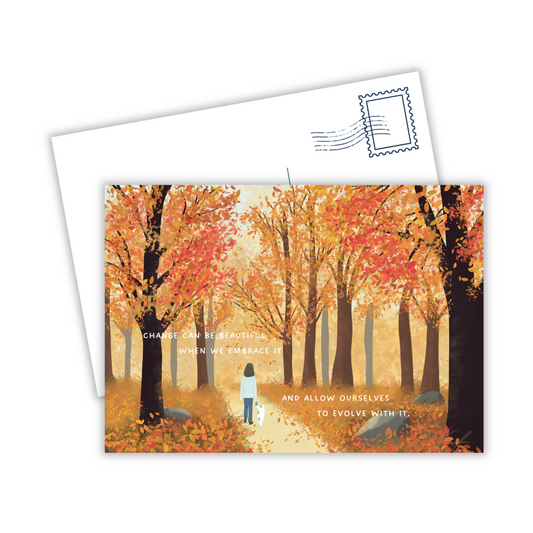 Embrace Change | Postcard