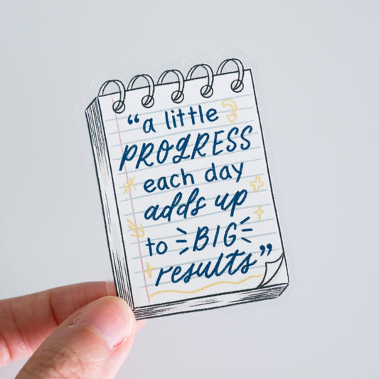 A Little Progress | Sticker