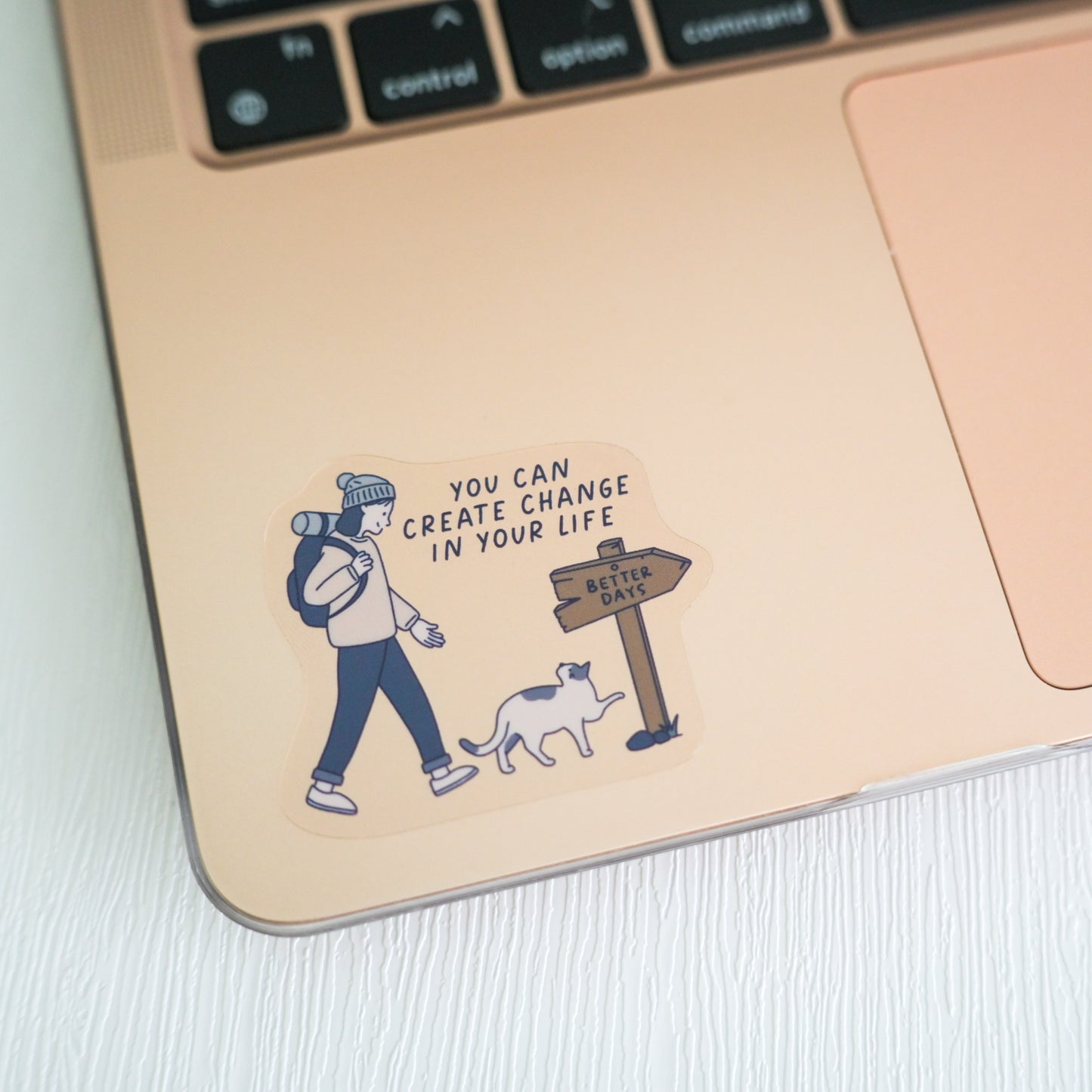 Neko & I Sticker Sheet + Art Print Set