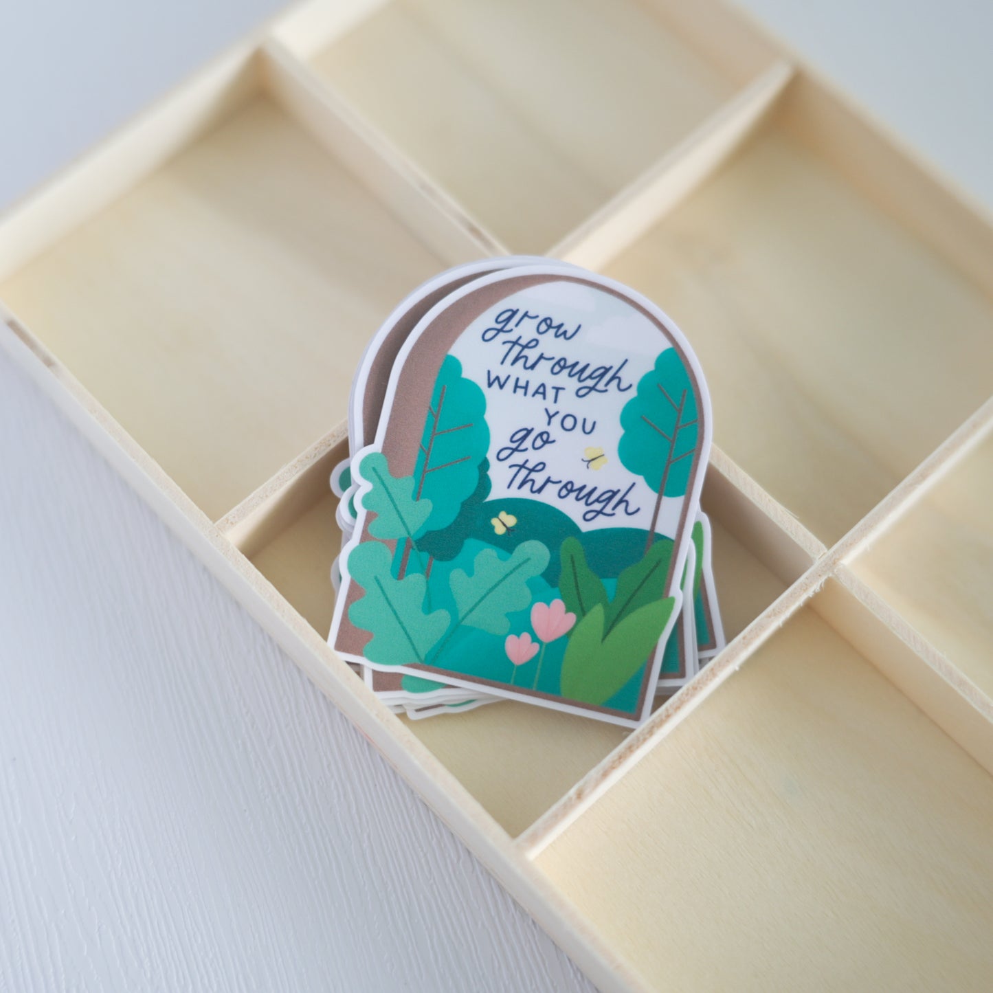 Grow Through What You Go Through | Sticker