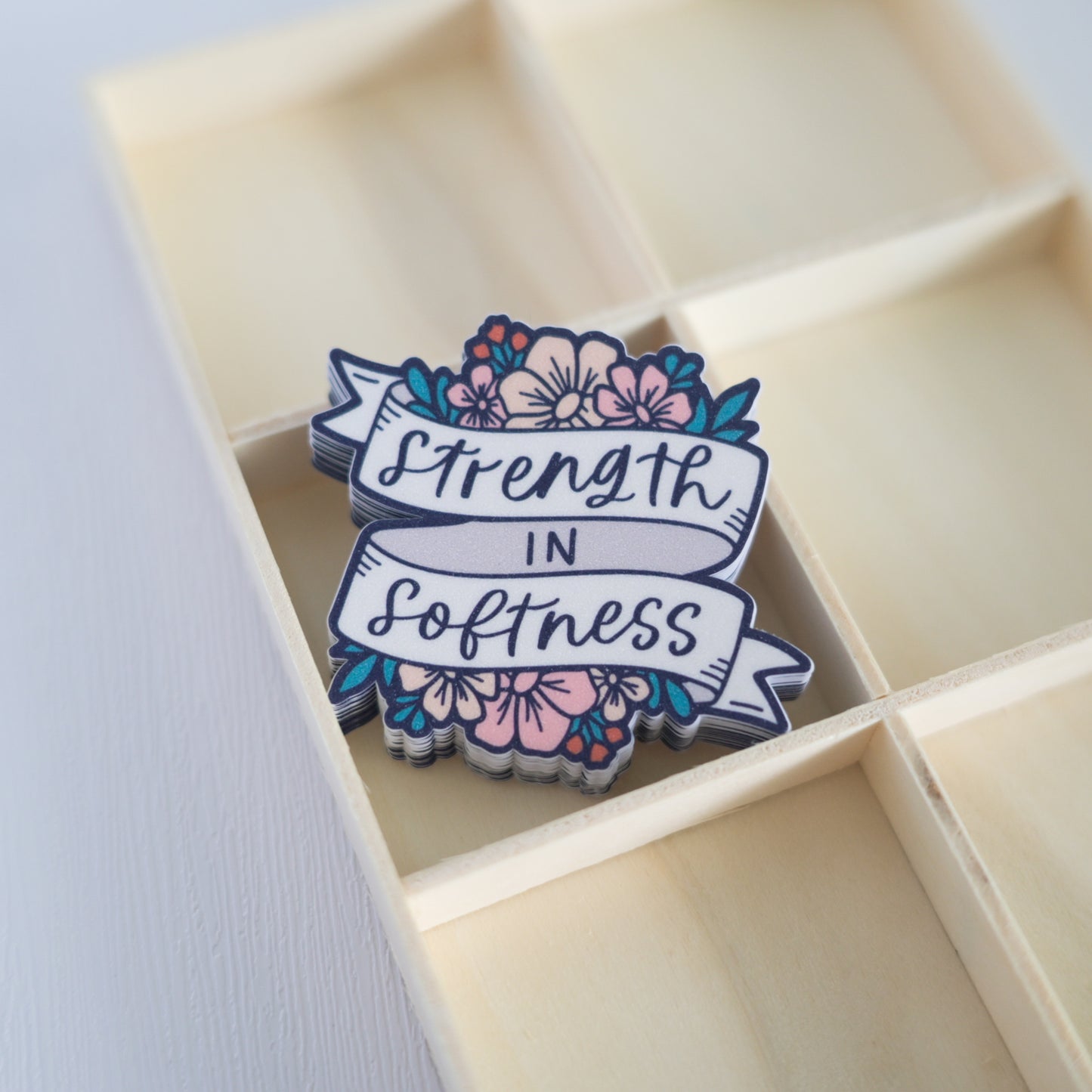 Strength in Softness | Sticker