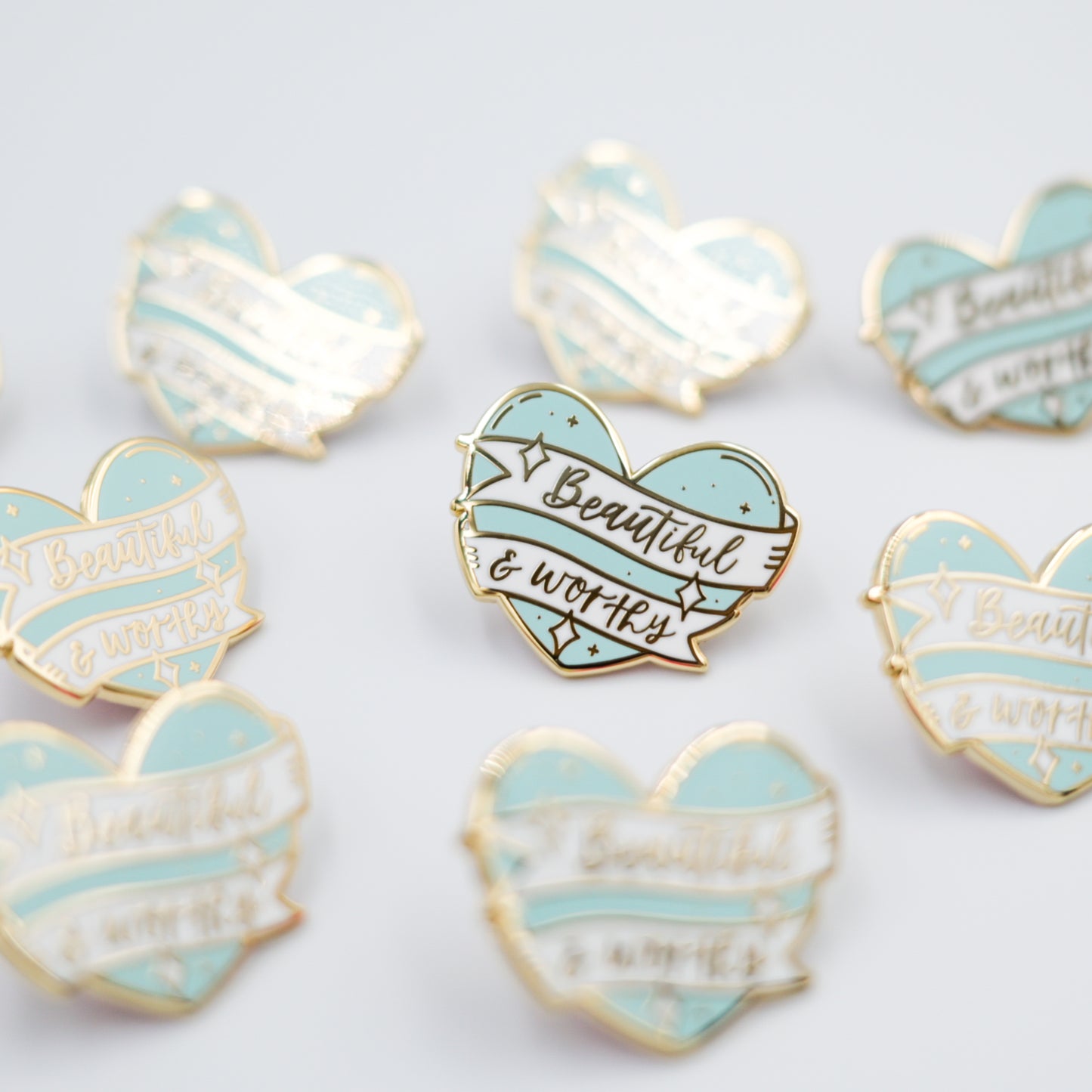 Beautiful & Worthy | Enamel Pin