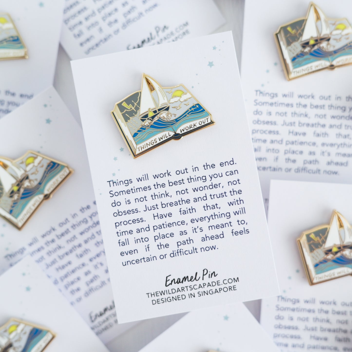 Things Will Work Out | Enamel Pin