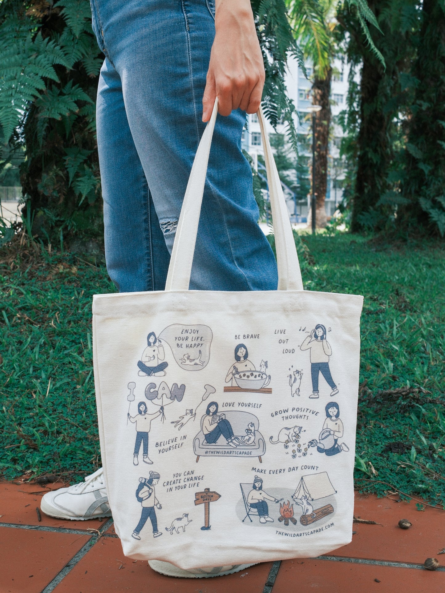 Neko & I Tote Bag