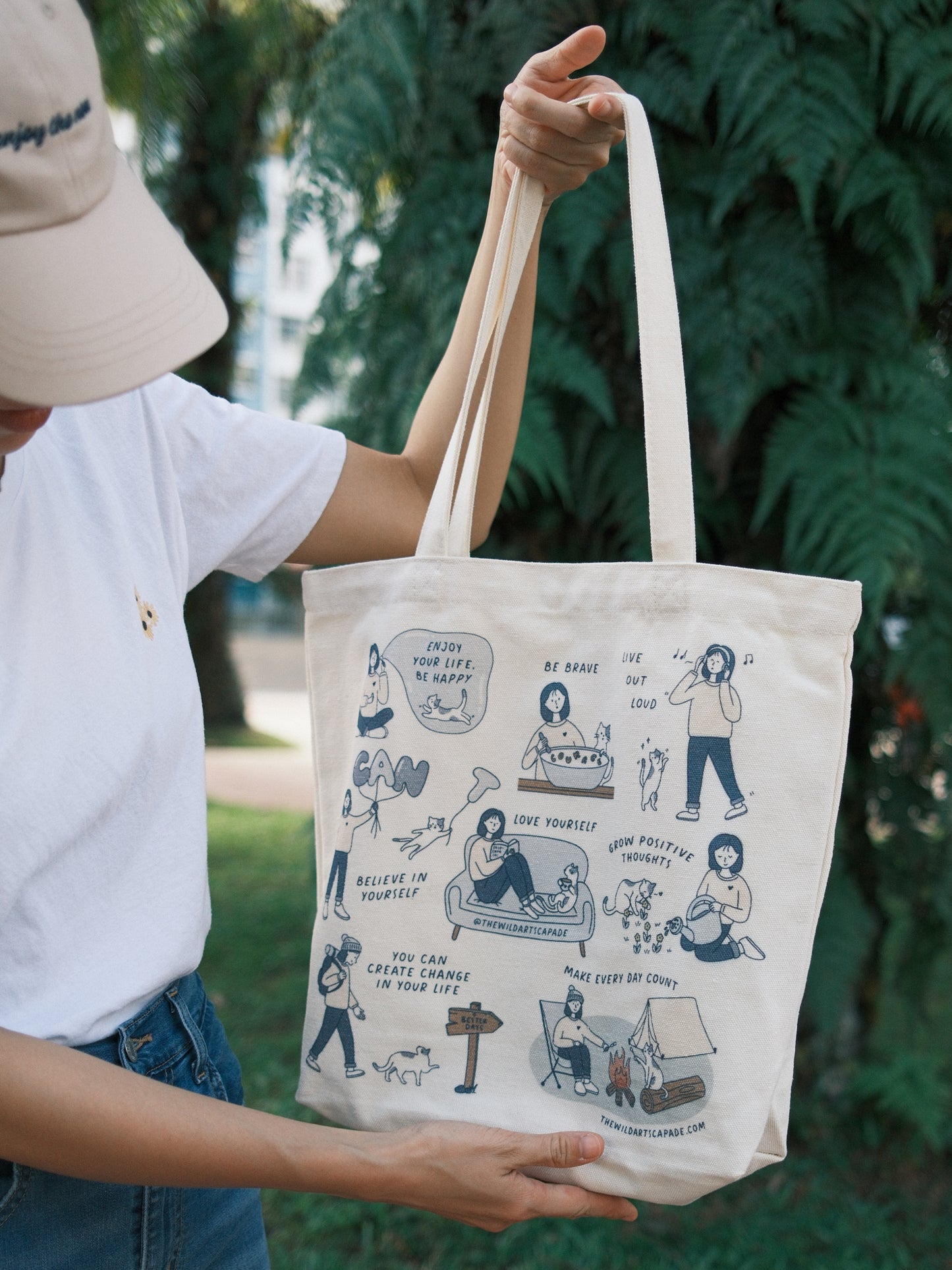 Neko & I Tote Bag