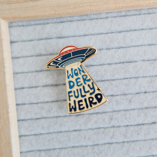 Wonderfully Weird | Enamel Pin