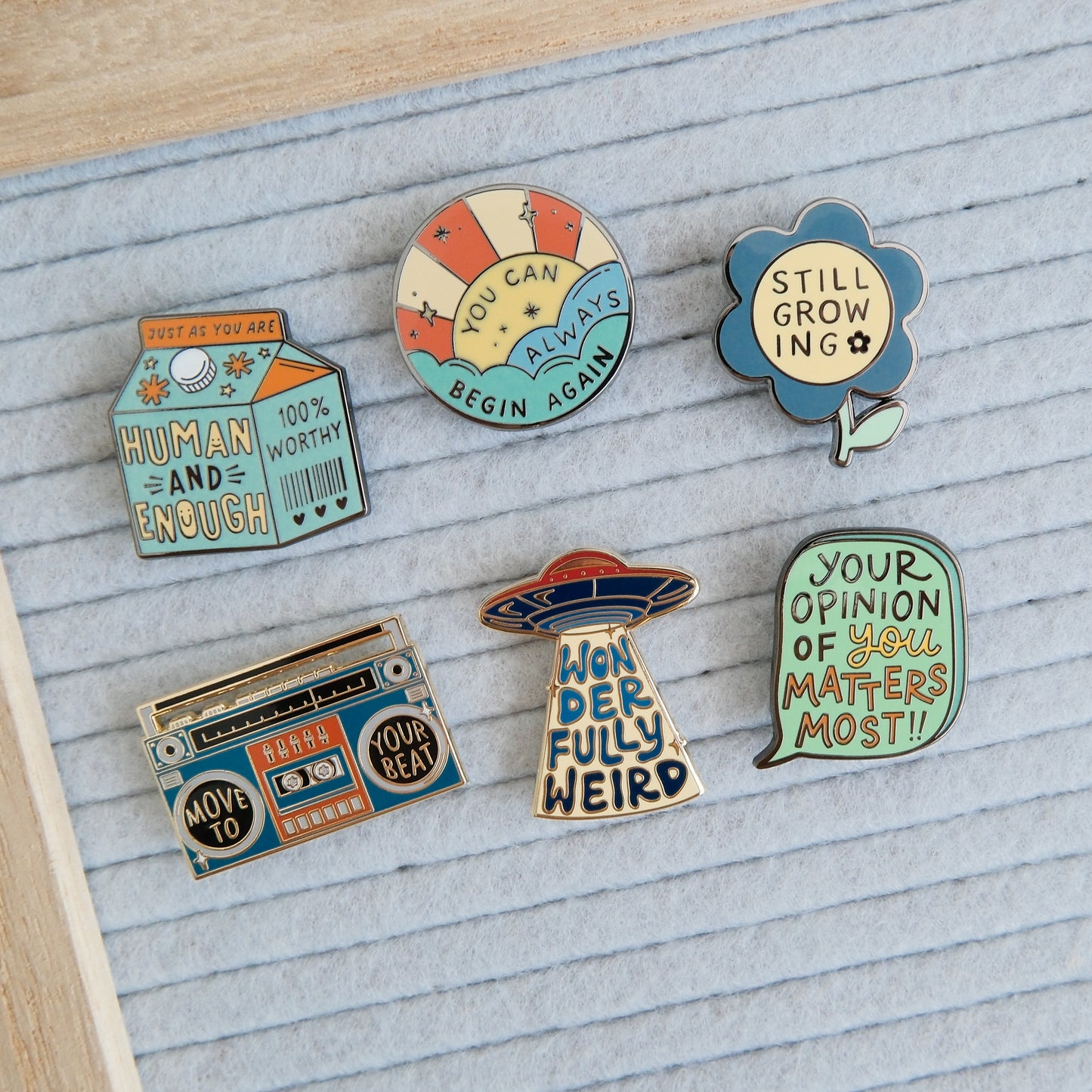 Wonderfully Weird | Enamel Pin