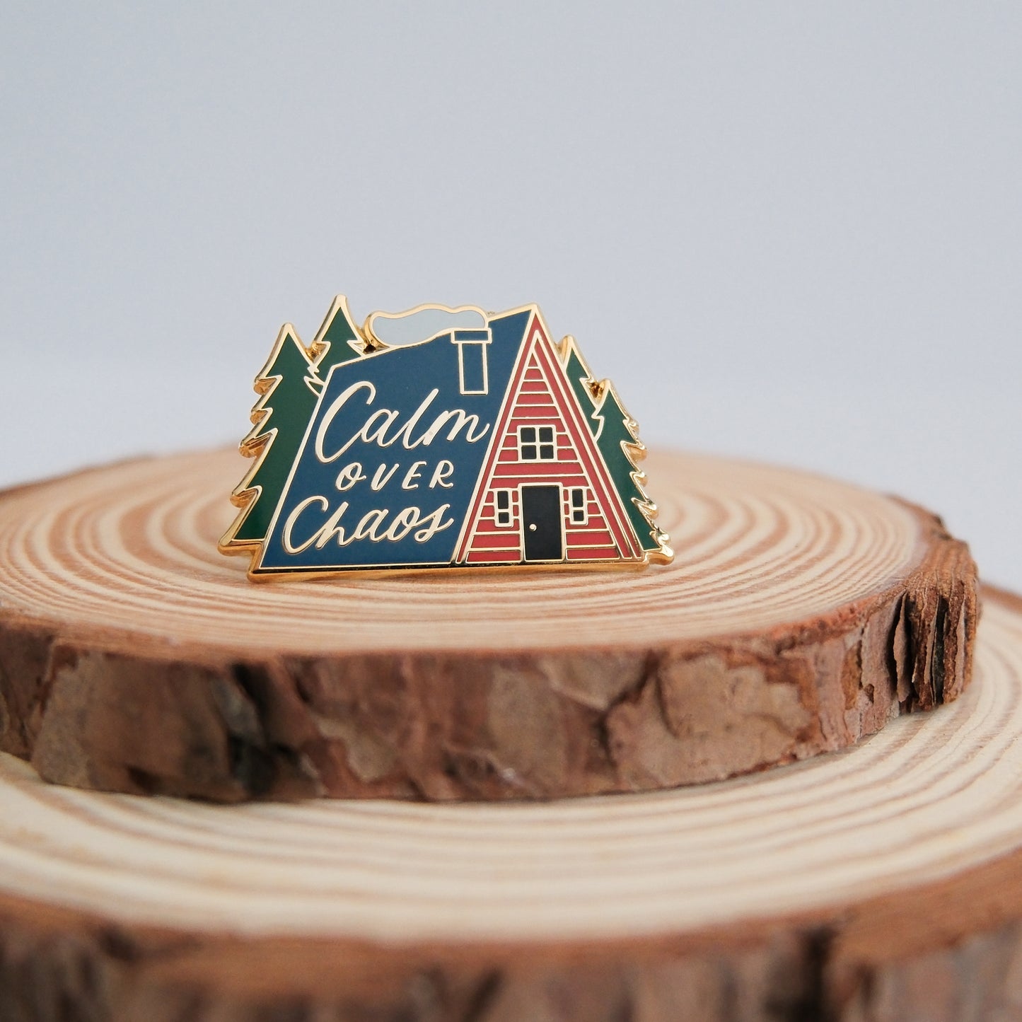 Calm Over Chaos | Enamel Pin