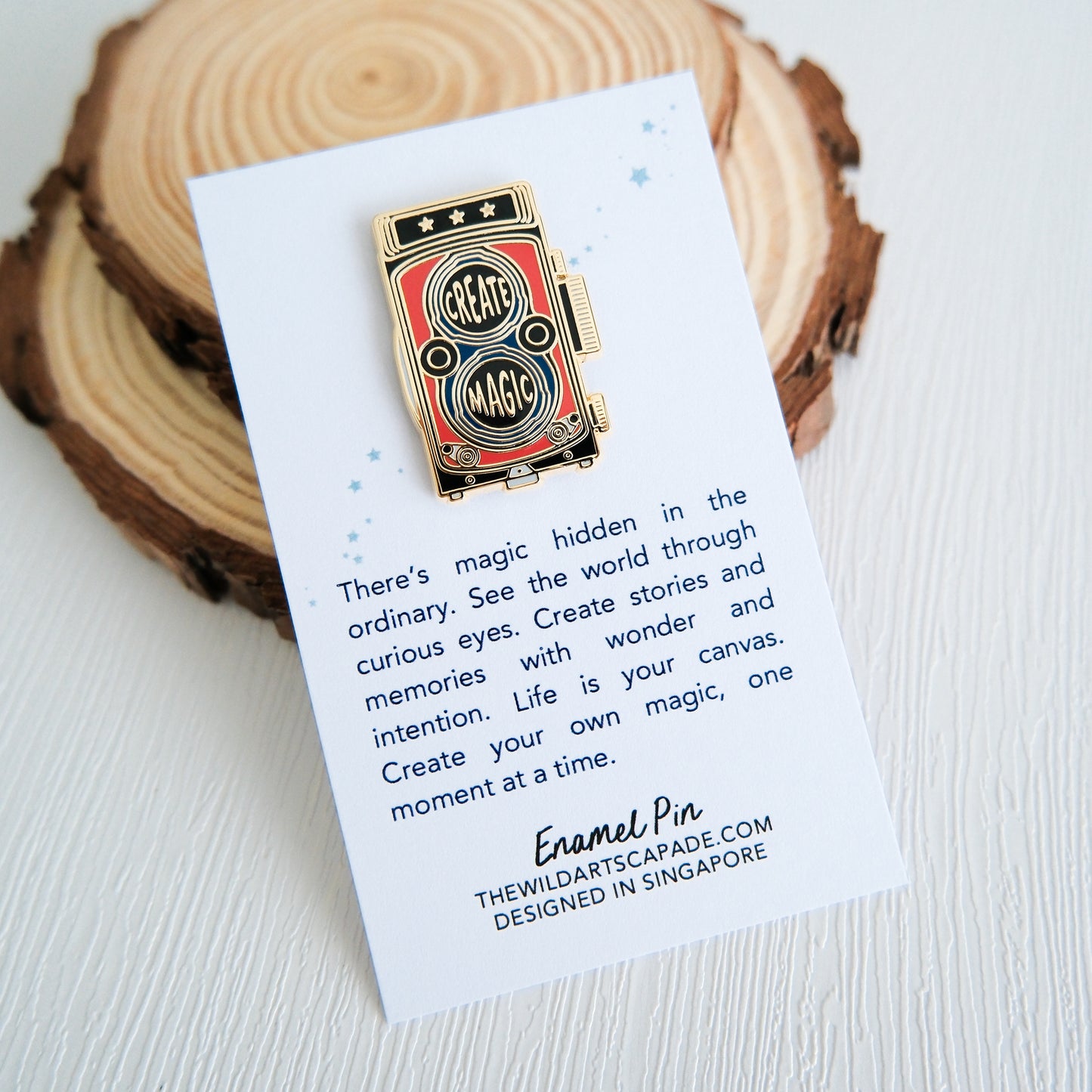 Create Magic | Enamel Pin
