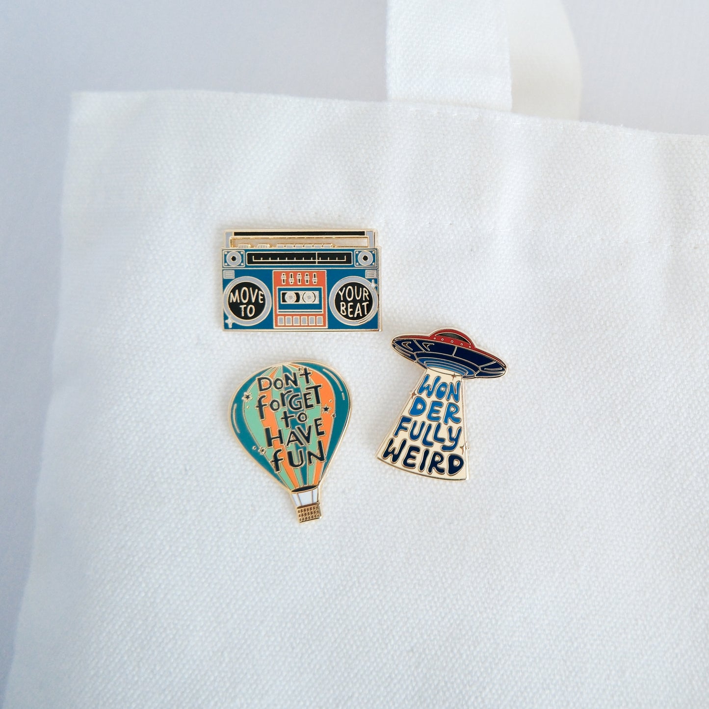 Wonderfully Weird | Enamel Pin