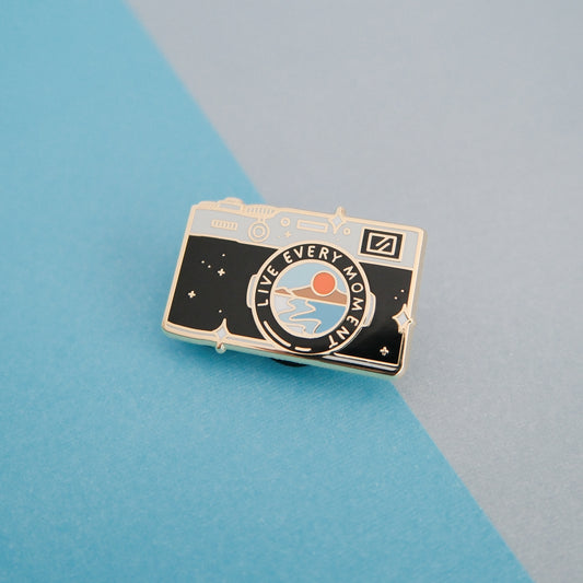 Live Every Moment | Enamel Pin