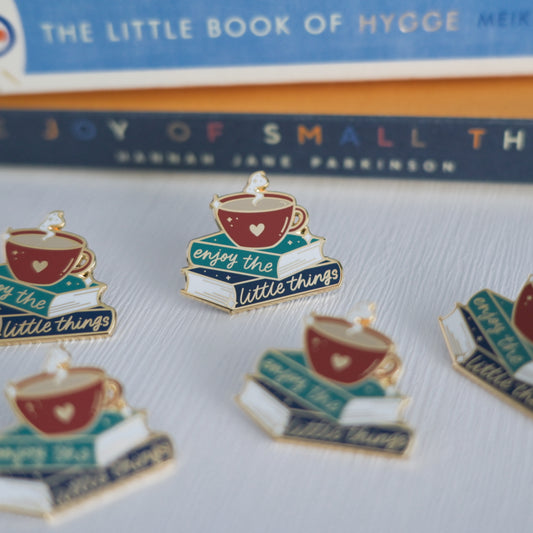 Enjoy the Little Things | Enamel Pin