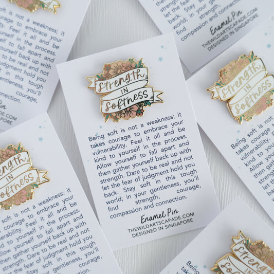 Strength in Softness | Enamel Pin