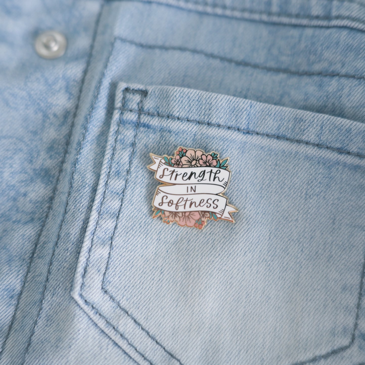 Strength in Softness | Enamel Pin