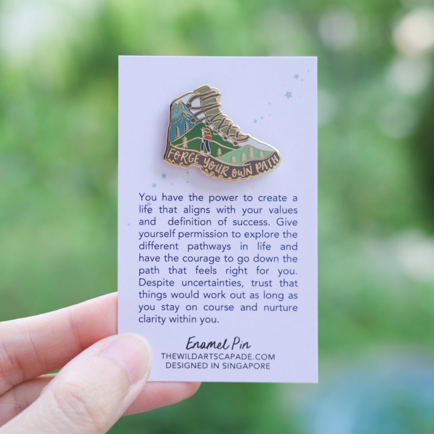 Forge Your Own Path | Enamel Pin