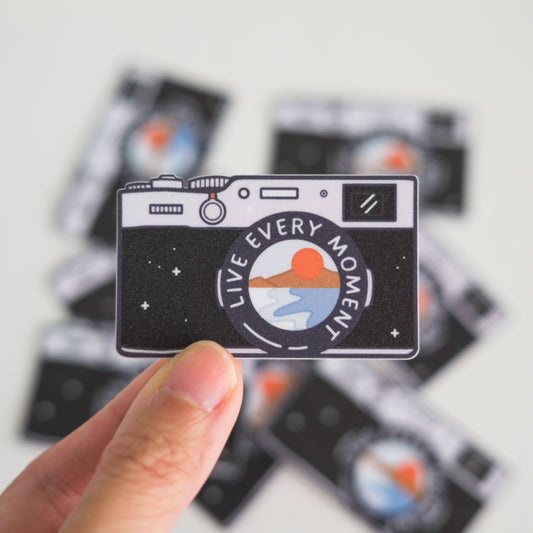 Live Every Moment | Sticker