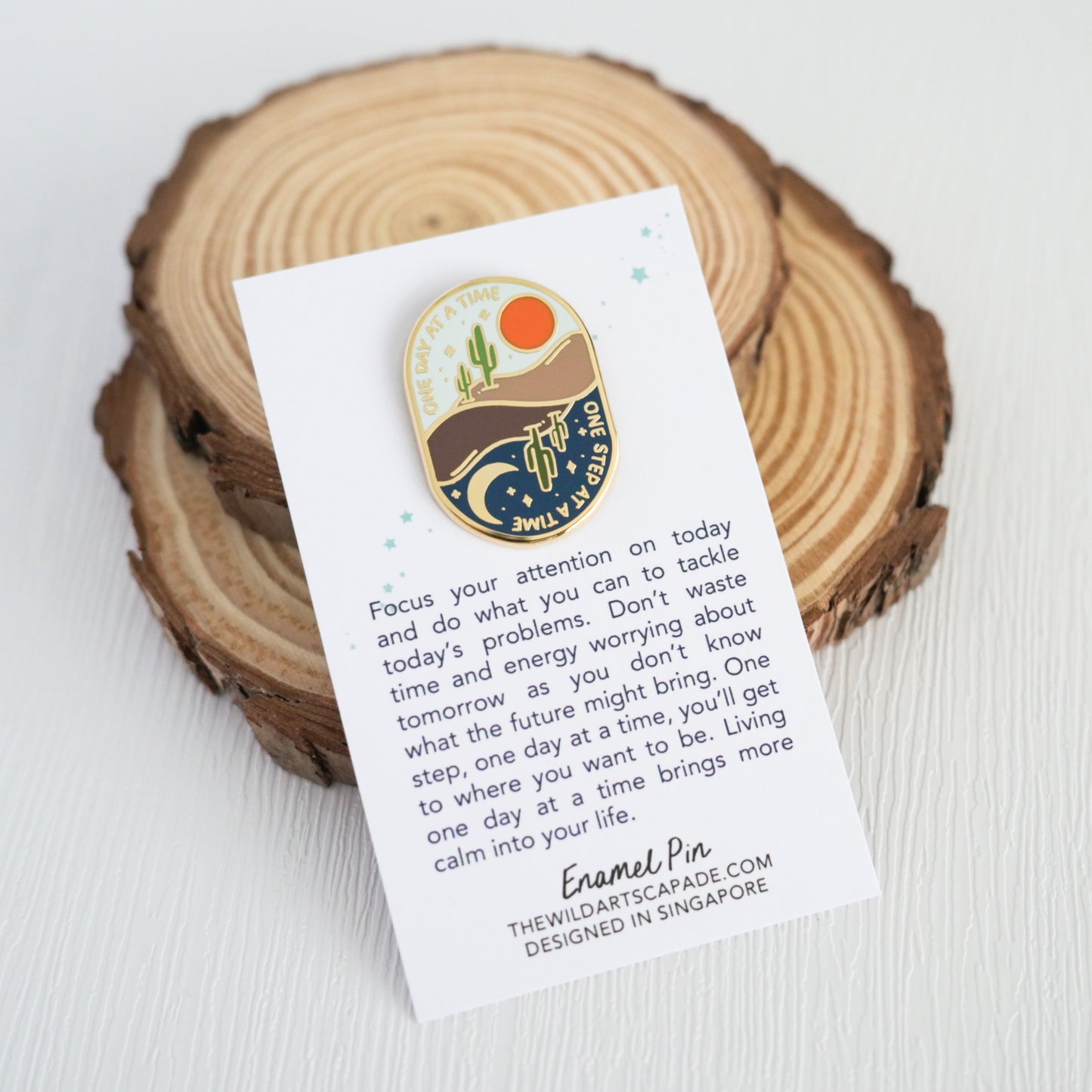 One Day at a Time | Enamel Pin