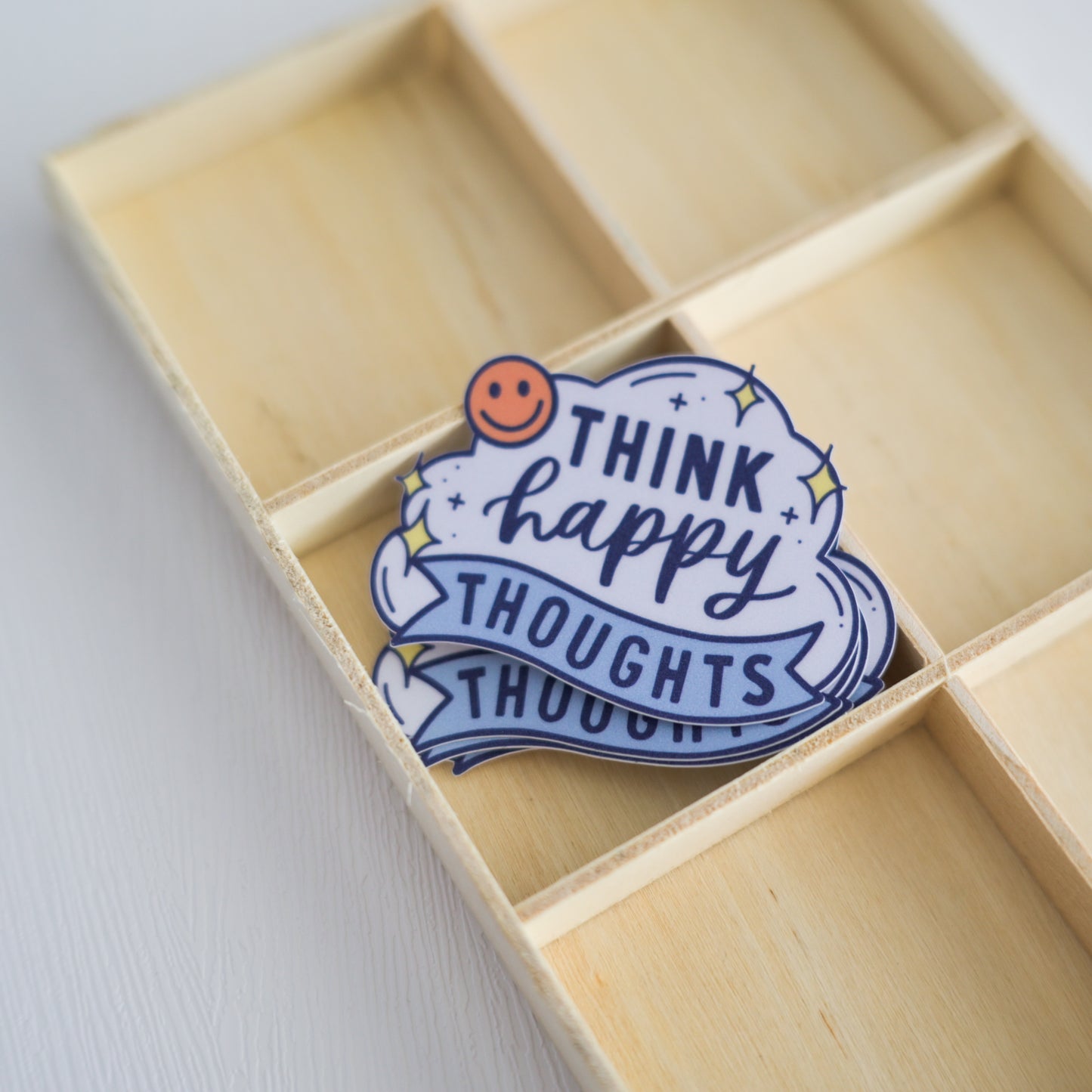 Think Happy Thoughts | Sticker