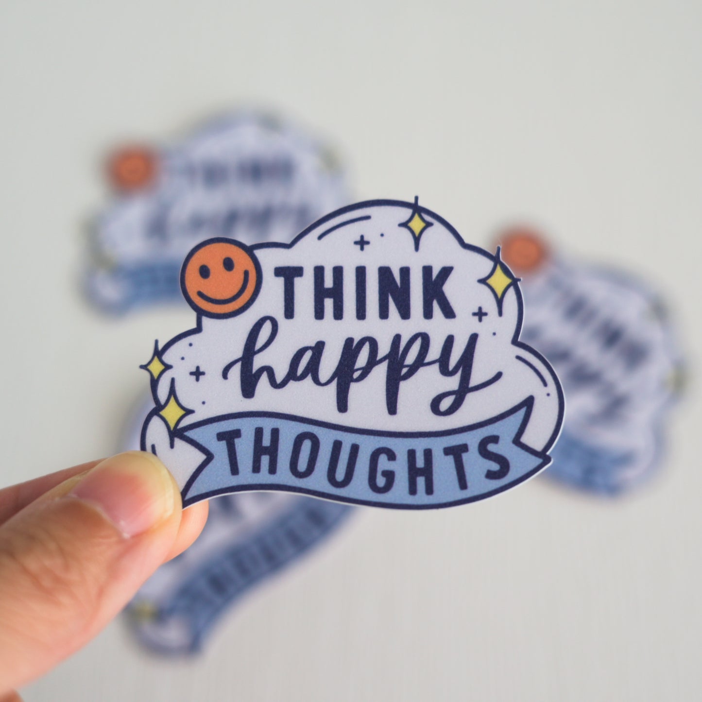 Think Happy Thoughts | Sticker