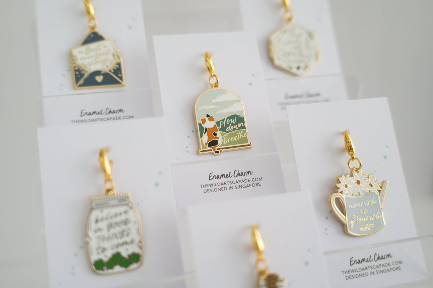 Enamel Charms
