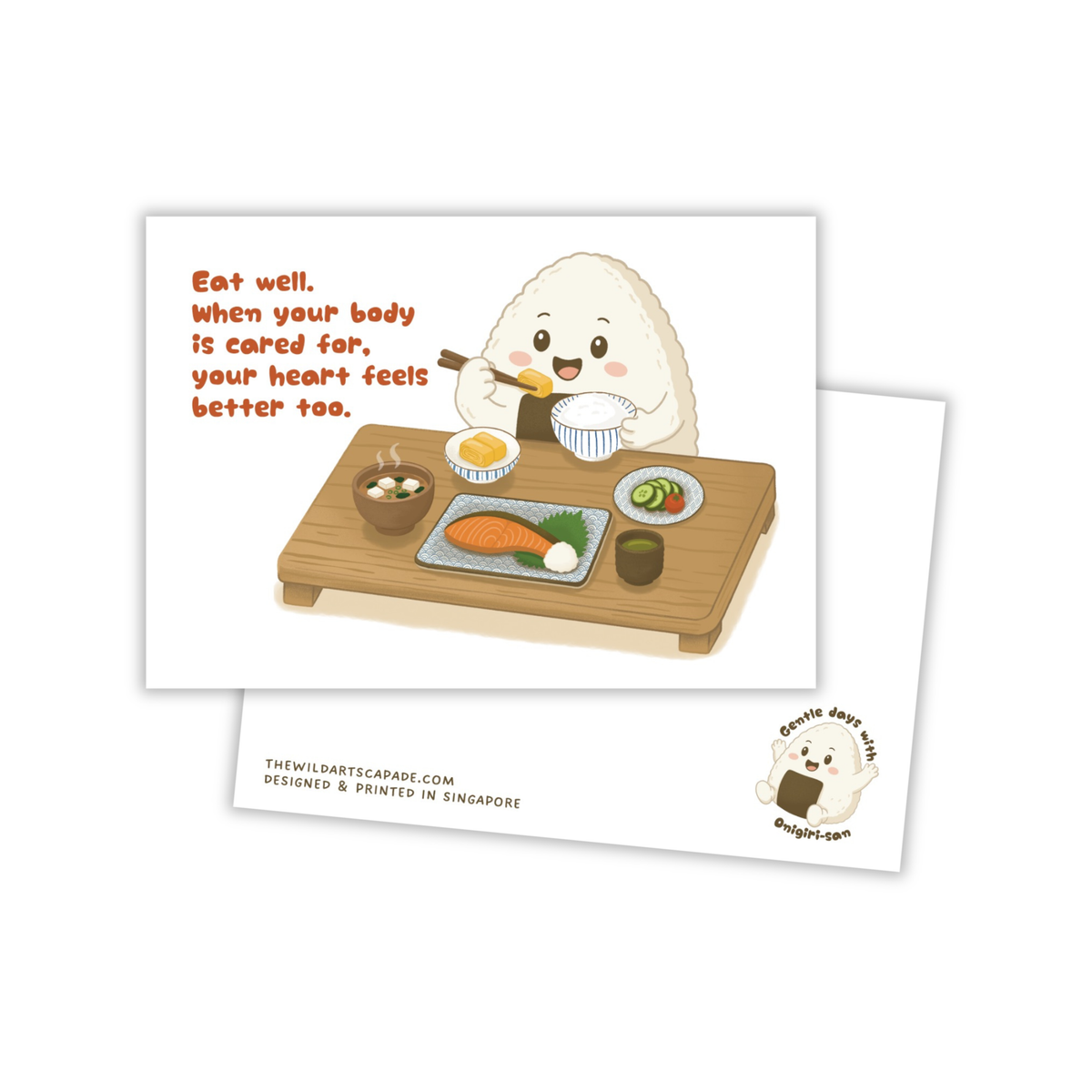 Eat Well | Mini card