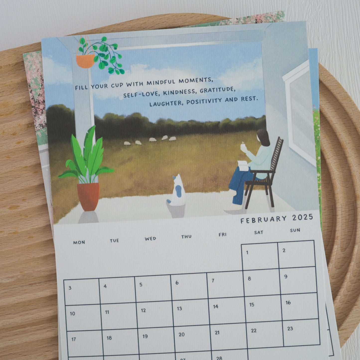 2025 Desk Calendar
