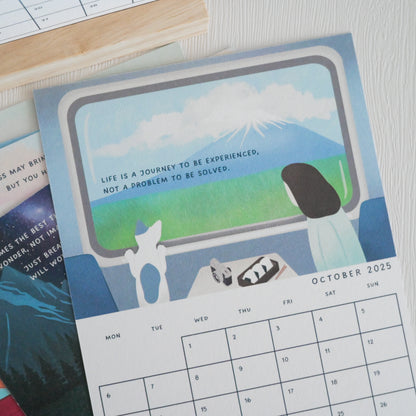 2025 Desk Calendar