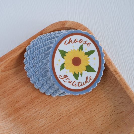 Choose Gratitude | Sticker
