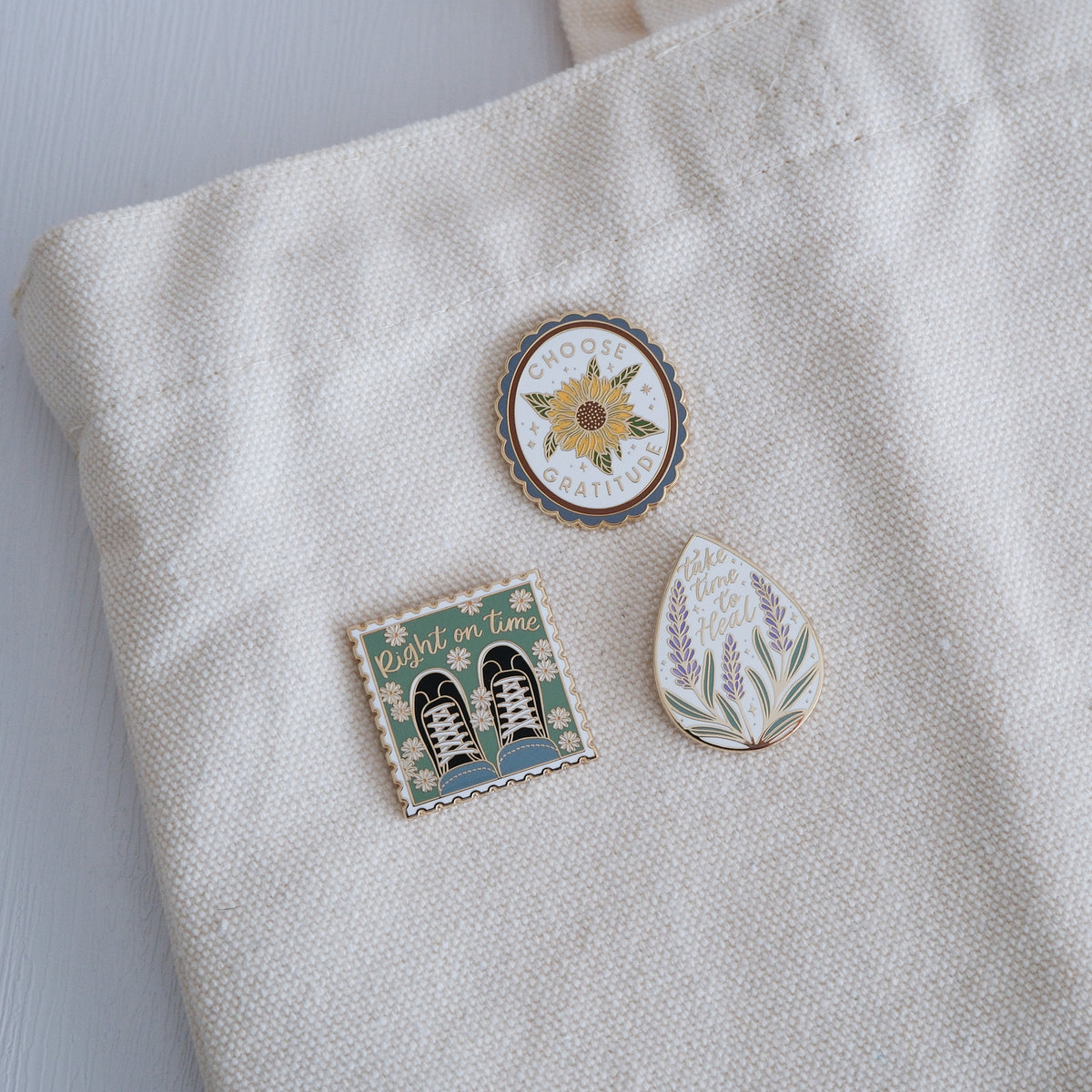 Take Time to Heal | Enamel Pin