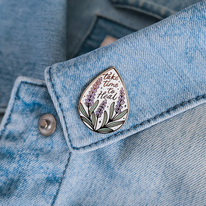 Take Time to Heal | Enamel Pin