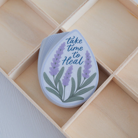 Take Time to Heal | Sticker