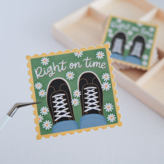 Right on Time | Sticker