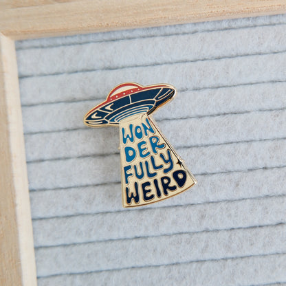 Wonderfully Weird | Enamel Pin