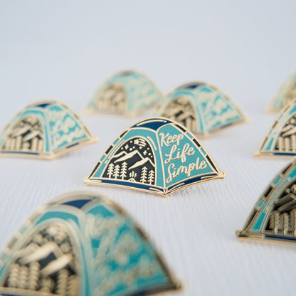 Keep Life Simple | Enamel Pin