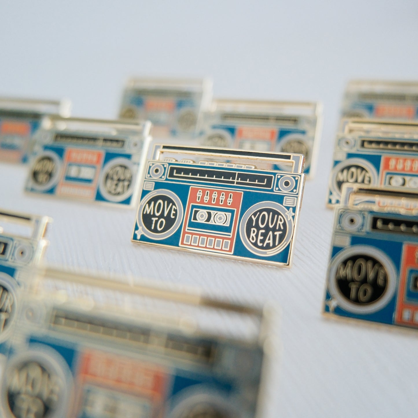 Move to Your Beat | Enamel Pin