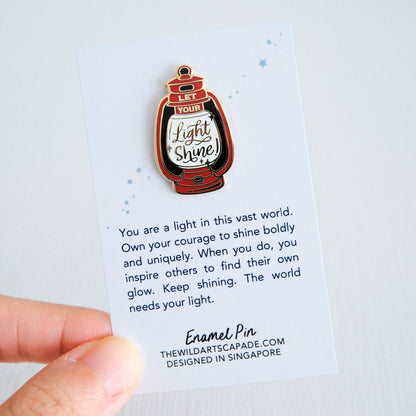 Let Your Light Shine | Enamel Pin