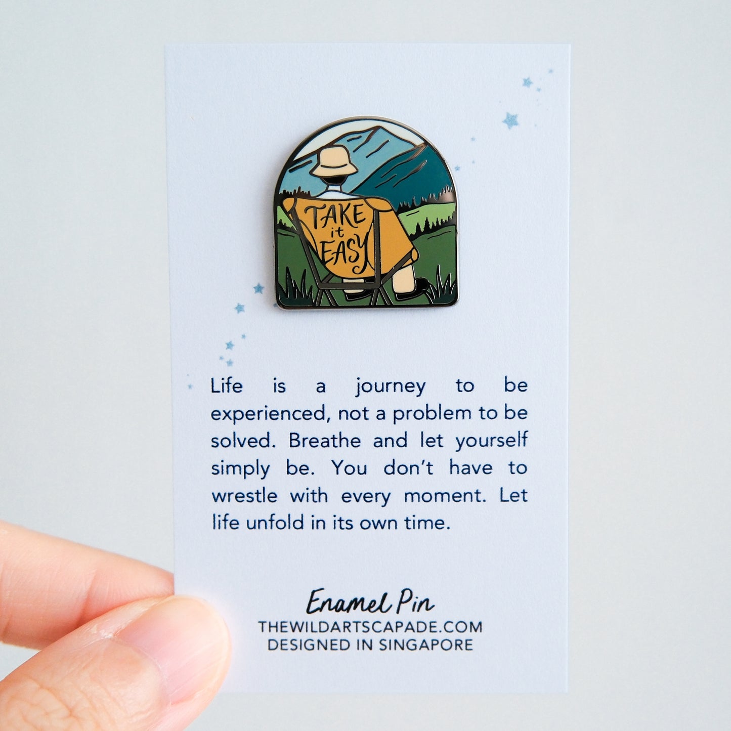 Take it Easy | Enamel Pin