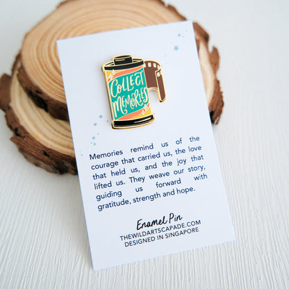Collect Memories | Enamel Pin