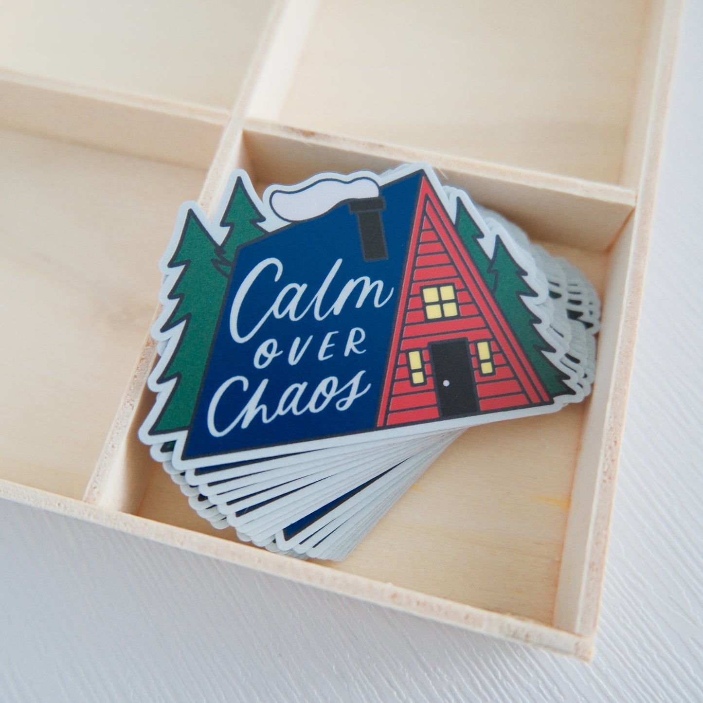 Calm Over Chaos | Sticker
