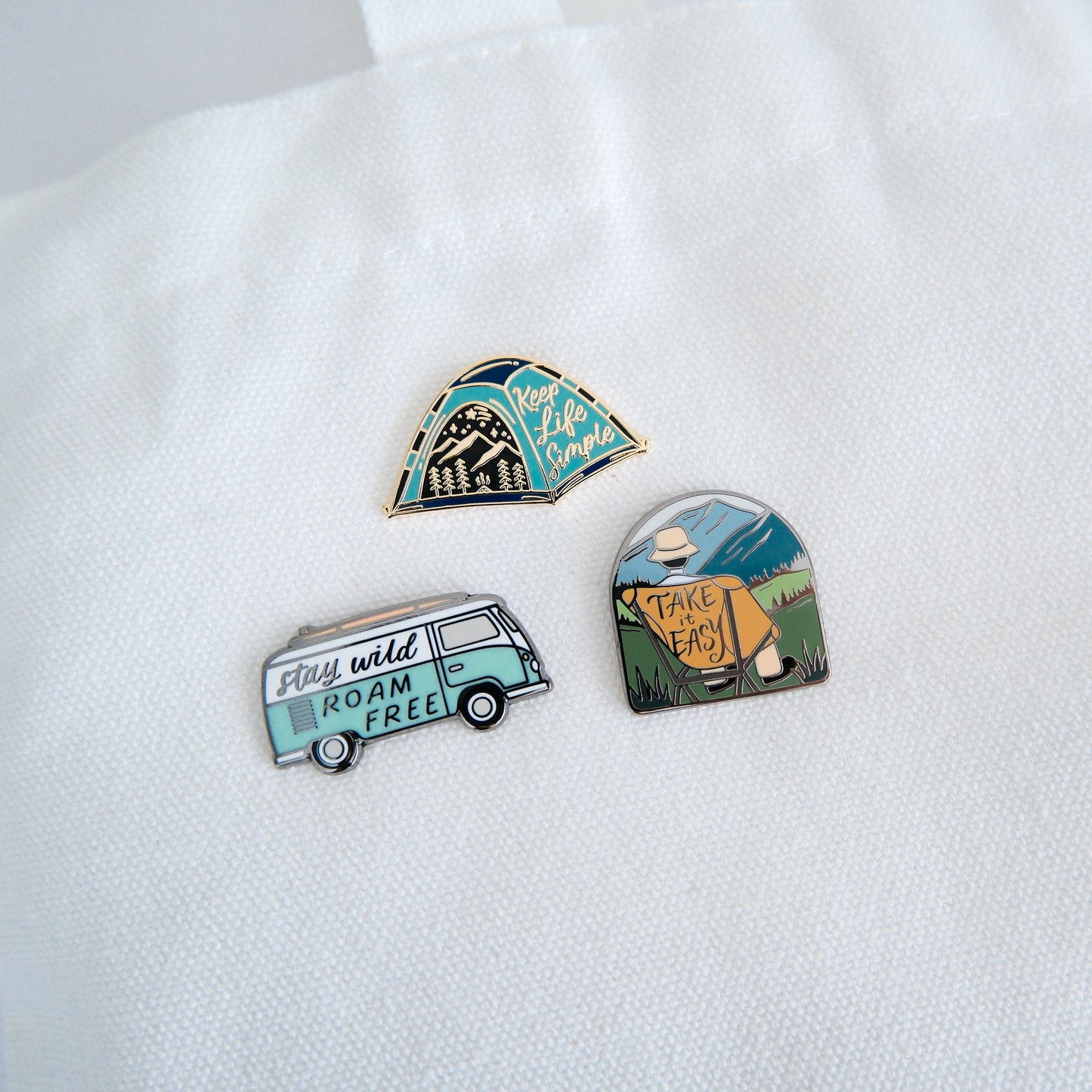 Stay Wild, Roam Free | Enamel Pin