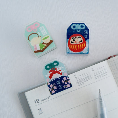 Omamori Acrylic Clips